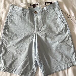 Michael Kors Sky Blue Men's Flat Front Shorts